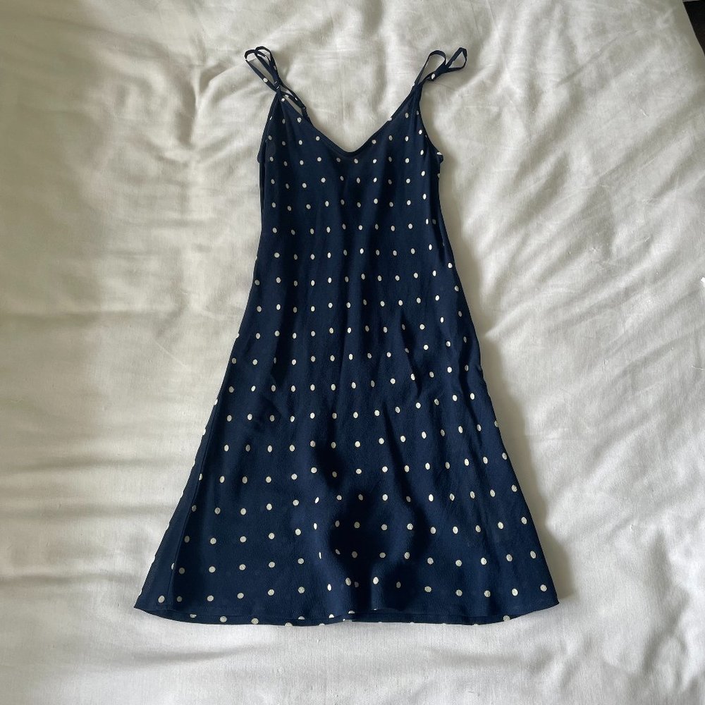 Reformation Mini Slip Dress